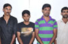 City police arrest 4 for smoking ganja